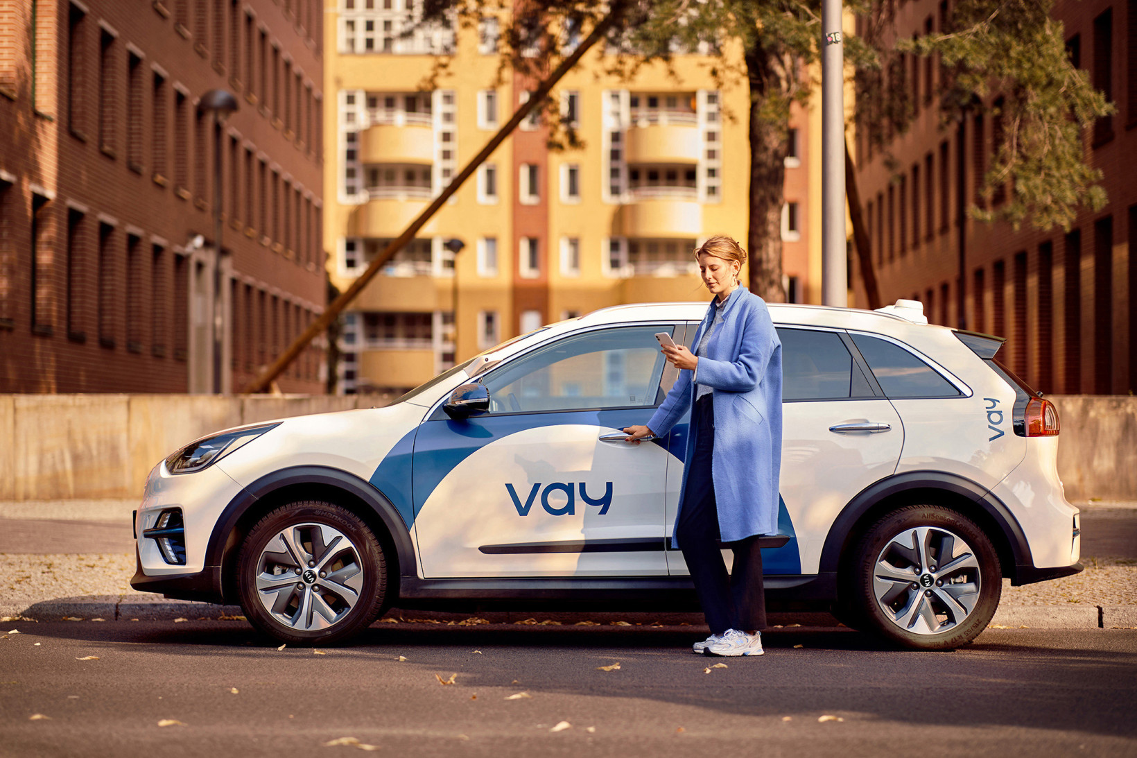 Vay's technology has been installed in Kia electric vehicles.  Credit: Vay
