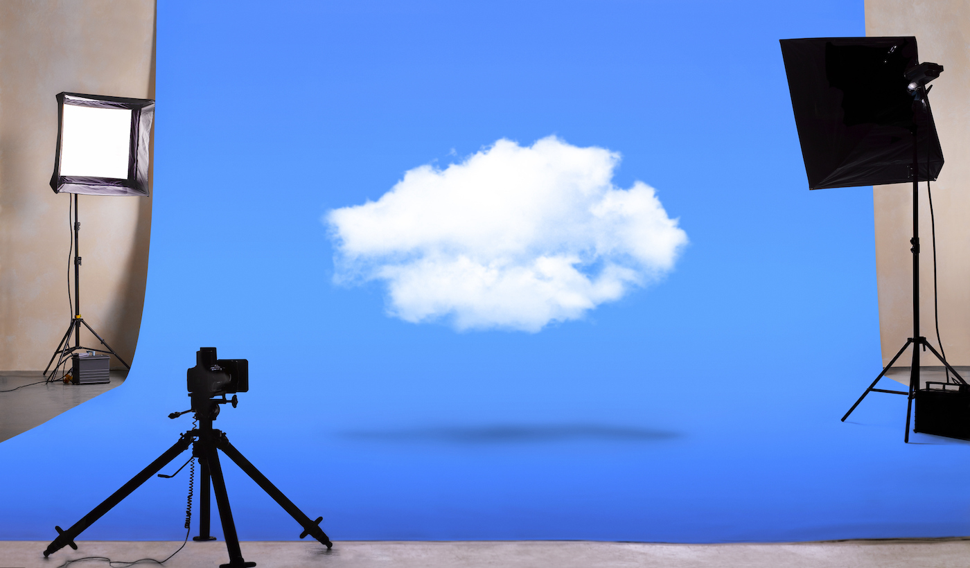 Cloud computing in photo studio