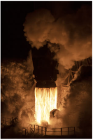 Atmospheric emissions from rocket fuels are not regulated.  Official SpaceX Images / Flickr, CC BY-SA