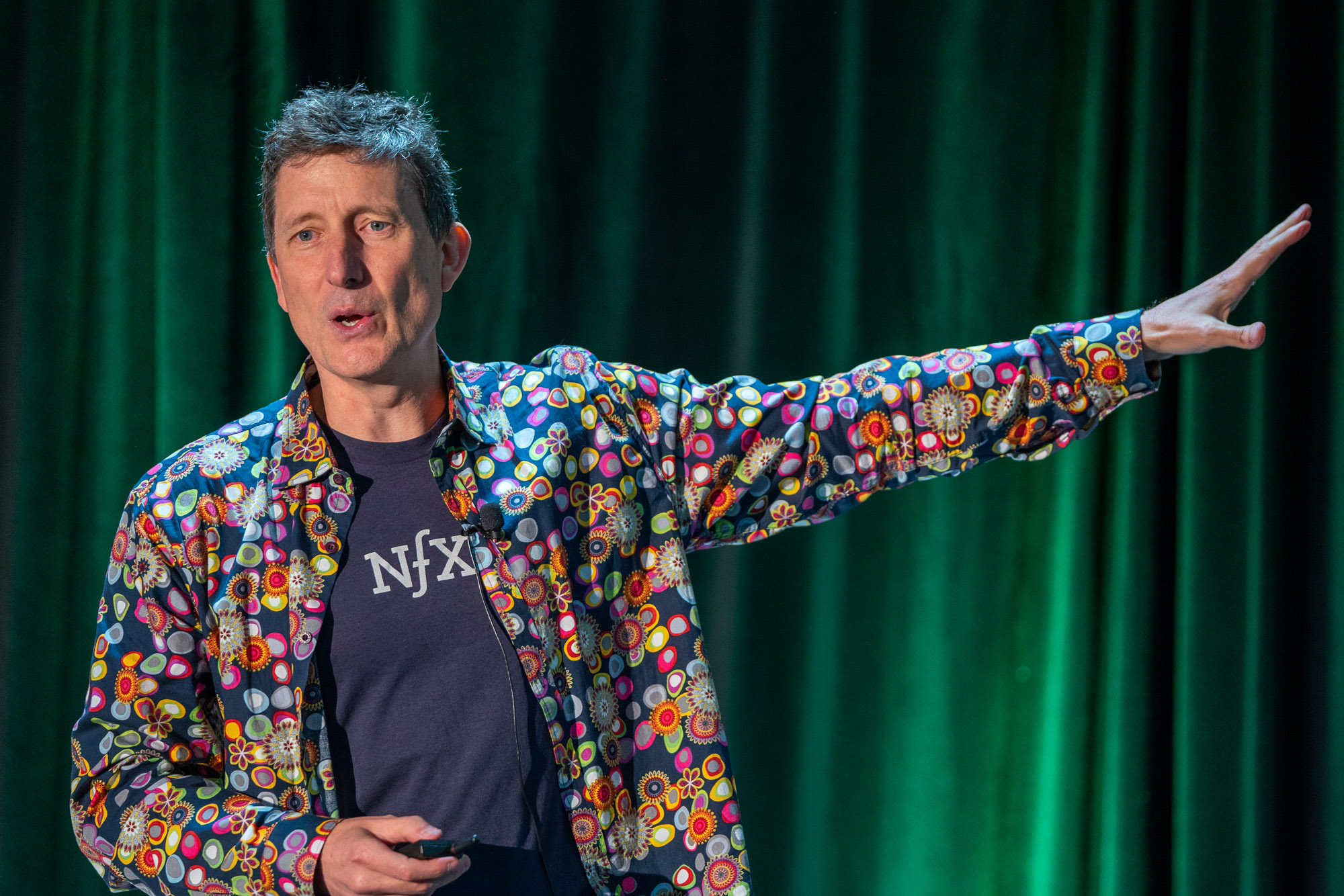 James Currier, GP at NfX talks about "Where Unicorn Ideas Come From" at TechCrunch Early Stage in Boston on April 20, 2023. Image Credit: Haje Kamps/TechCrunch